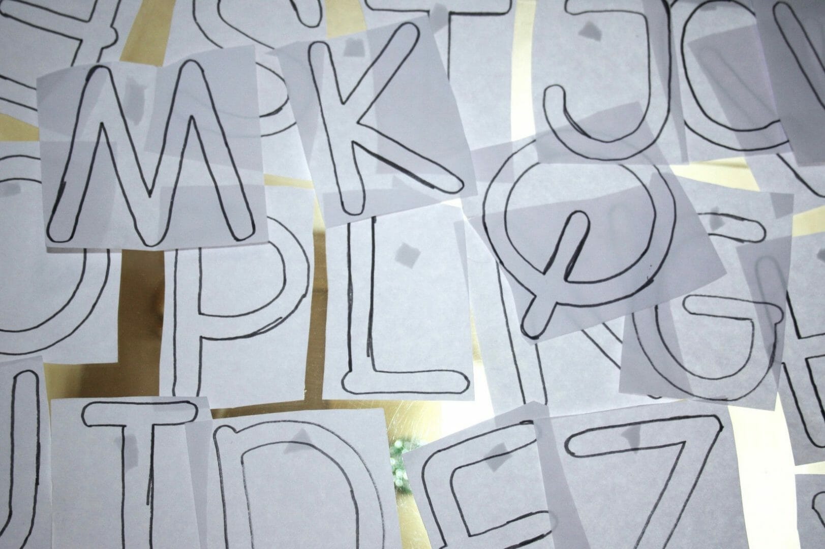 Developing Alphabet Shapes