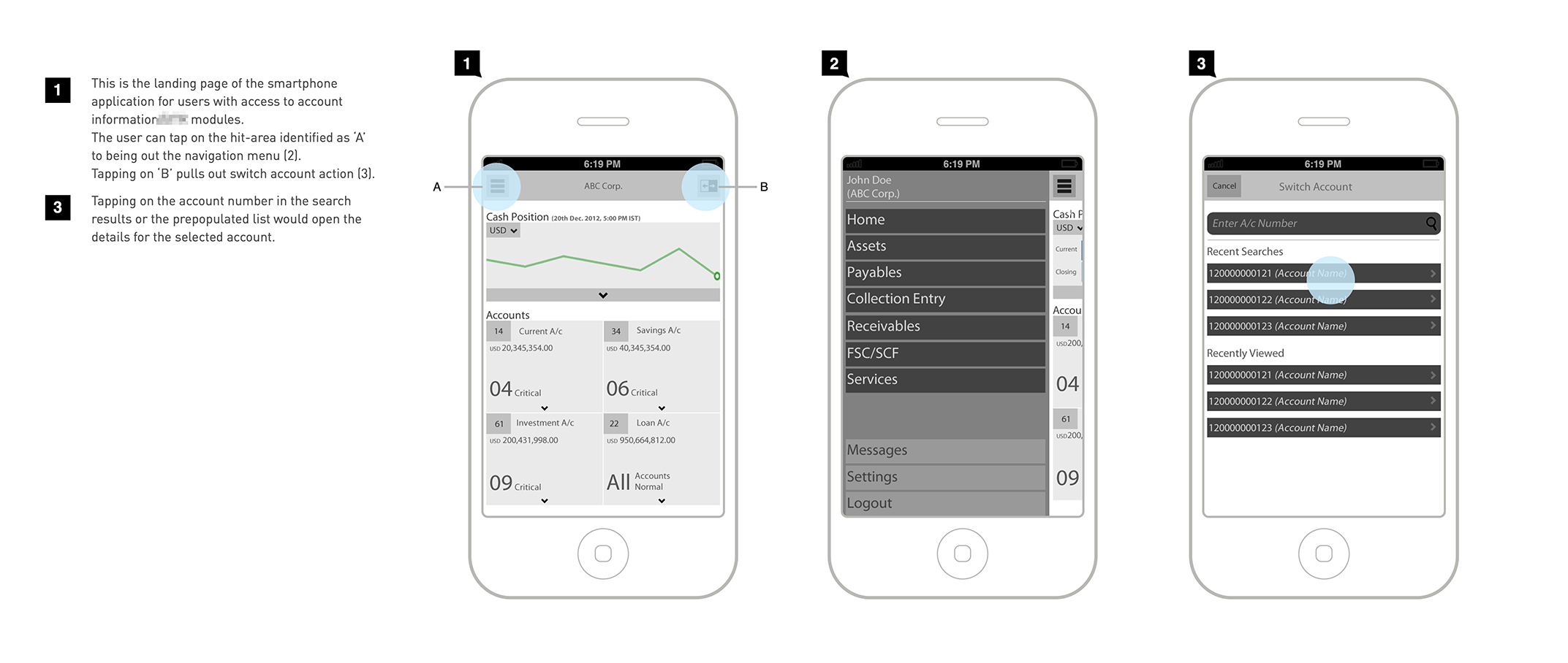Wireframes Landing Page