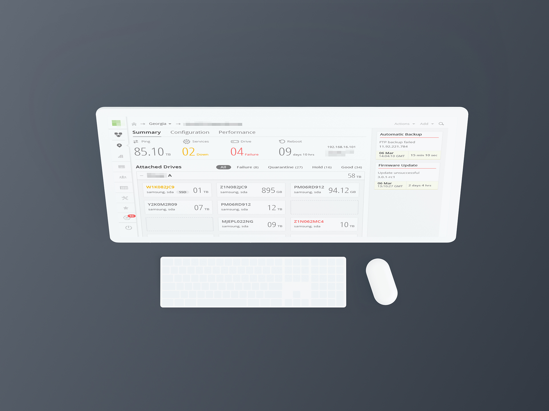 Enterprise cloud storage application