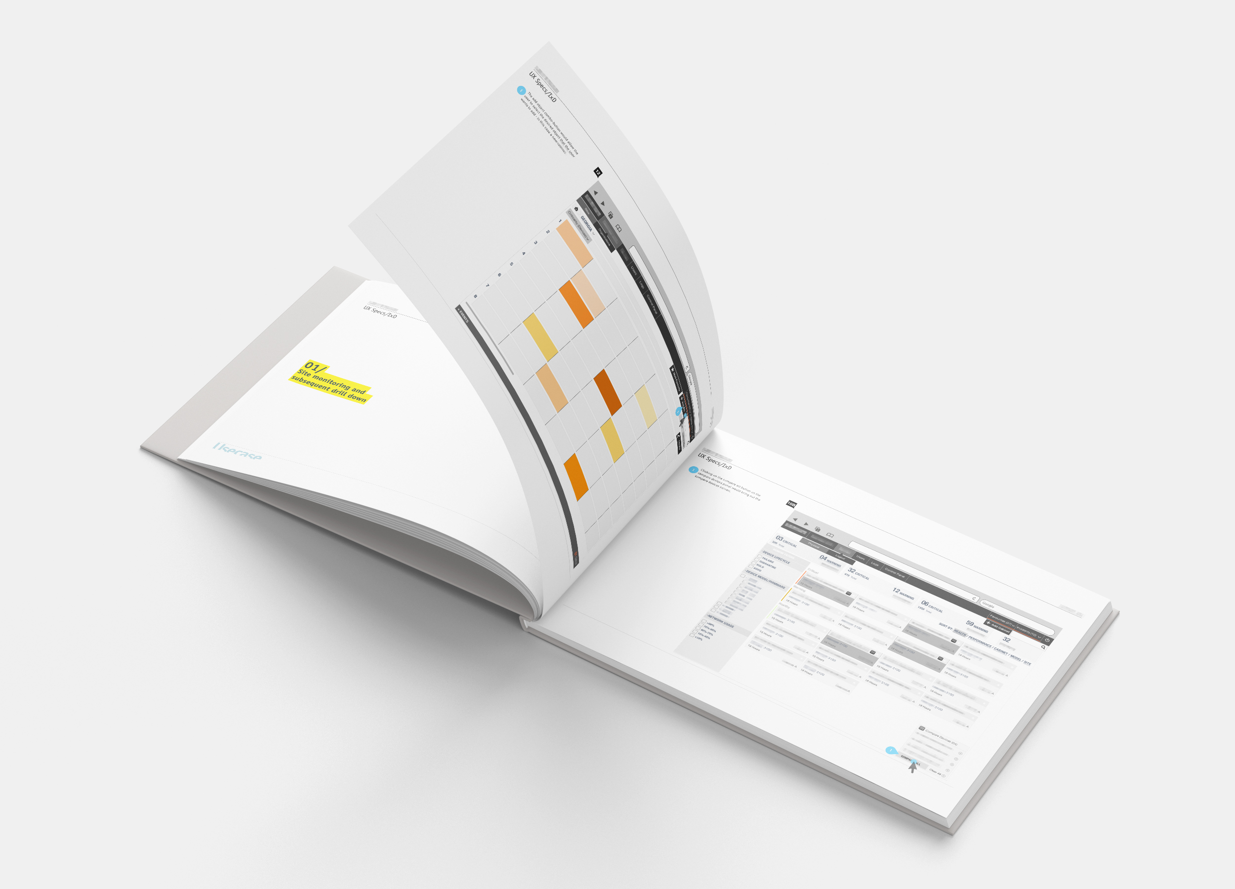 Enterprise Storage UX Specs Book