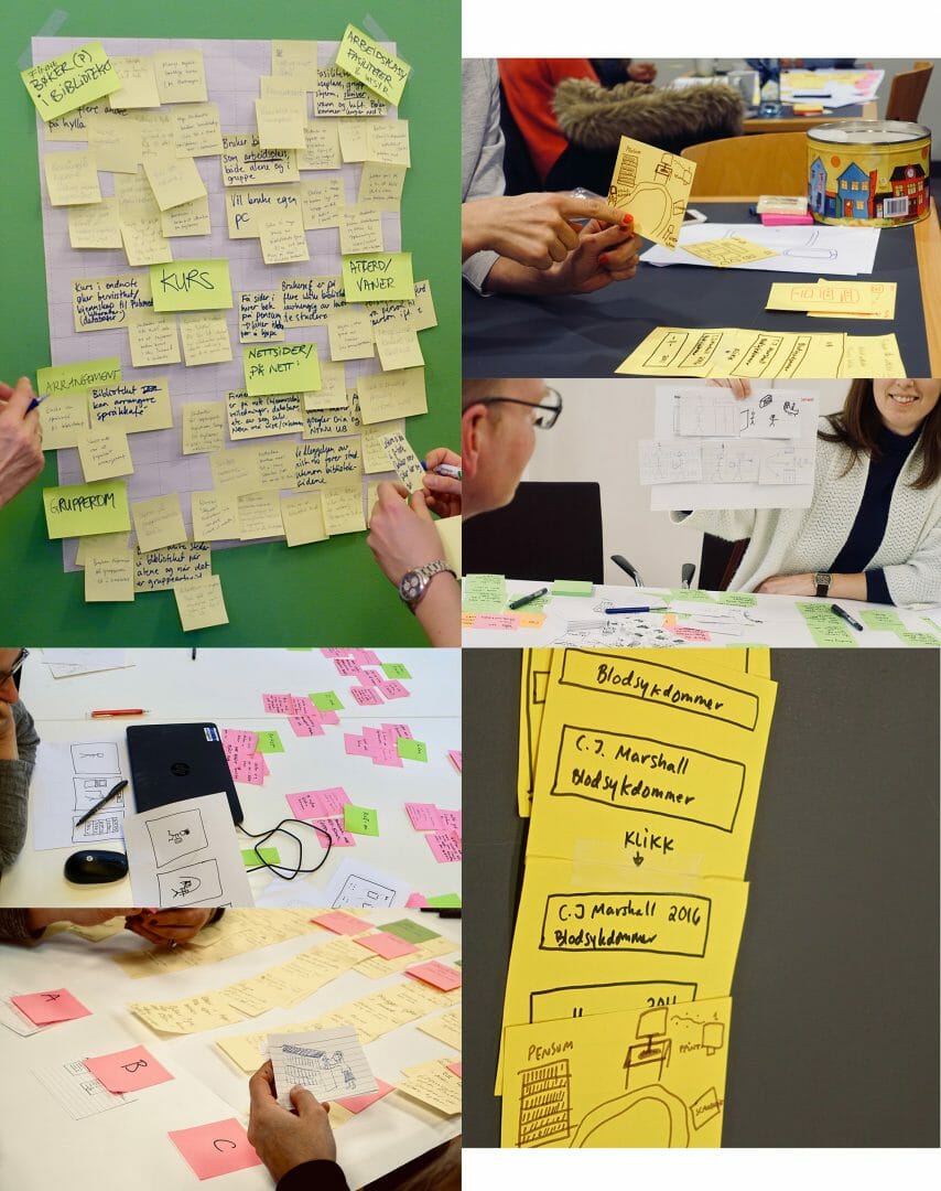 LibraryUX Workshop Collage