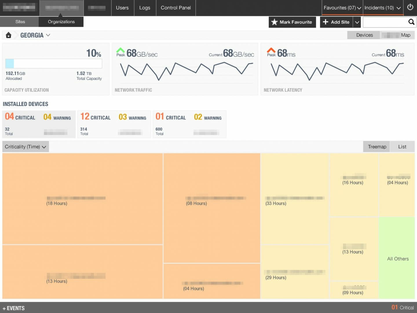 Enterprise Storage Detailed Wireframes