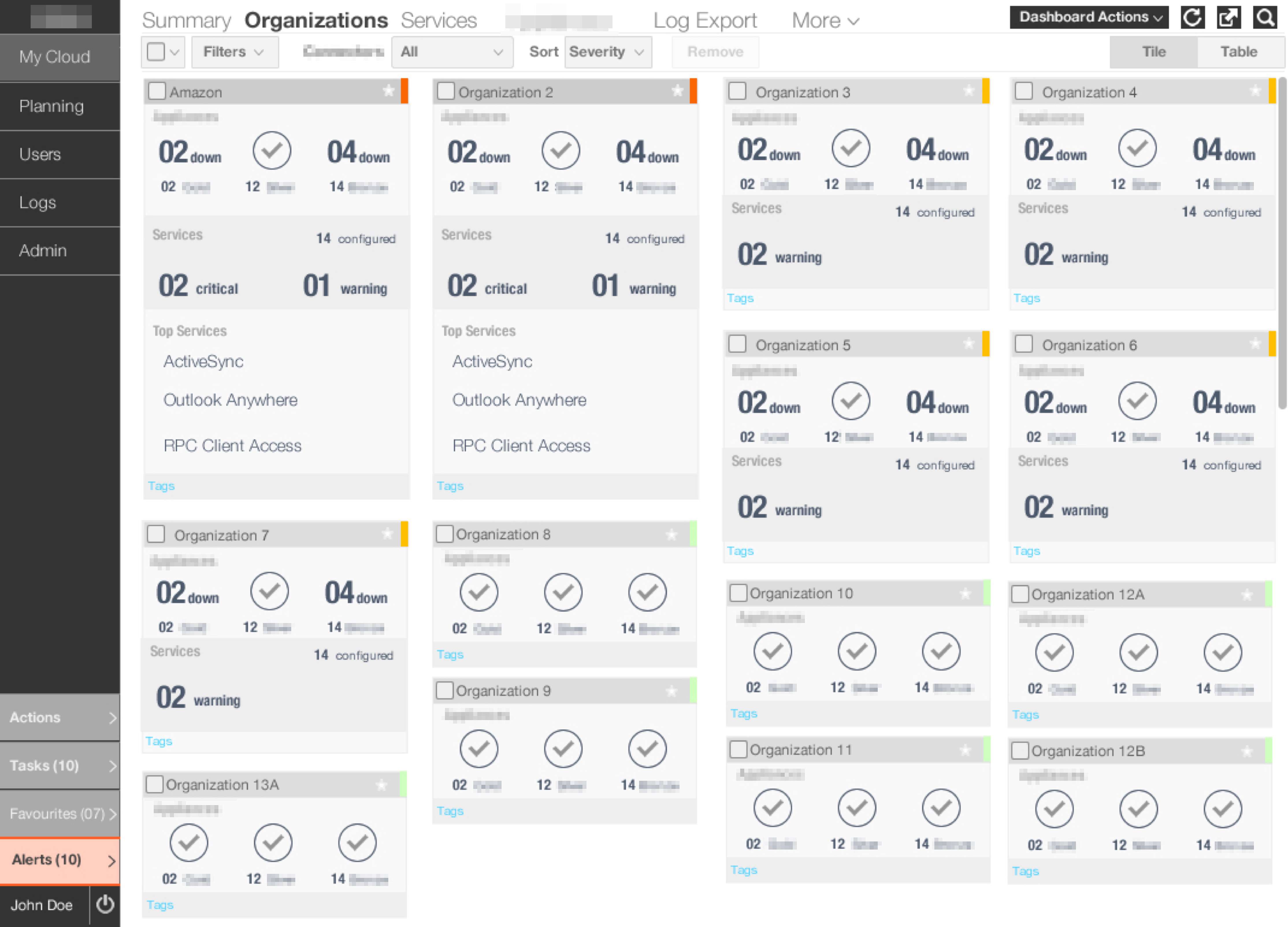 SDN App Detailed Wireframes